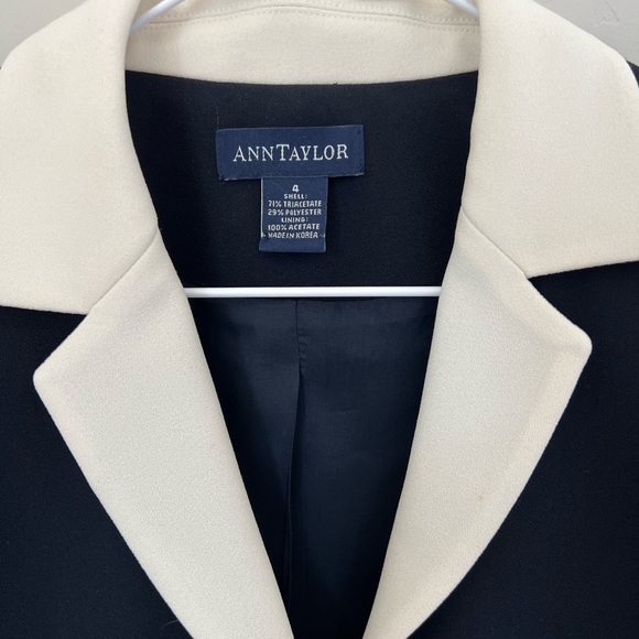 Ann Taylor navy blazer - Picture 3 of 3